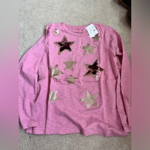 Crewcuts long sleeve T shirt, size m, nwt